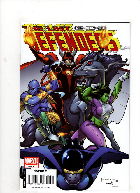 The Last Defenders #6 (2008)      Buy & Sell Comics Online Comic Shop Toronto Canada