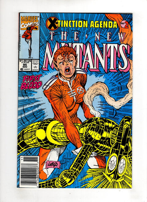 New Mutants, Vol. 1 #95 (1990) Newsstand Edition  Newsstand Edition  Buy & Sell Comics Online Comic Shop Toronto Canada