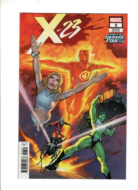 X-23, Vol. 4 #3 (Cvr B) (2018) Variant Carlos Pacheco Return Of The Fantastic Four  B Variant Carlos Pacheco Return Of The Fantastic Four  Buy & Sell Comics Online Comic Shop Toronto Canada