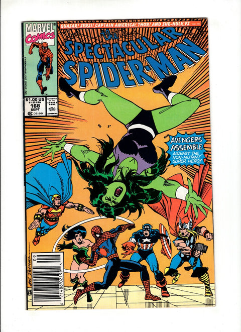 The Spectacular Spider-Man, Vol. 1 #168 (1990)      Buy & Sell Comics Online Comic Shop Toronto Canada