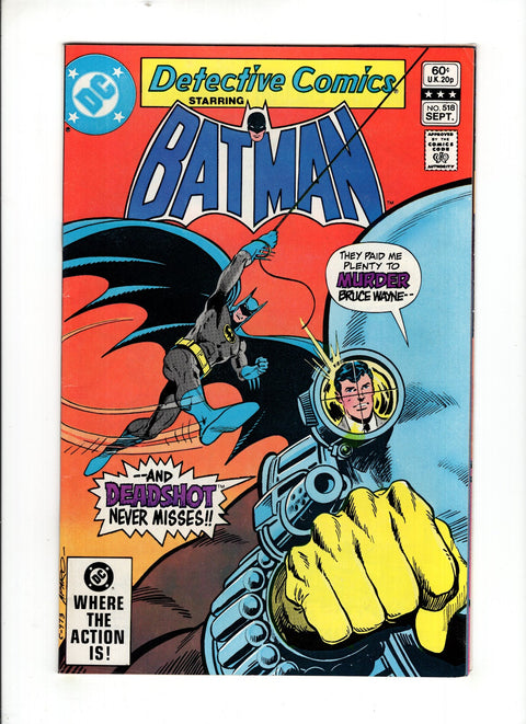 Detective Comics, Vol. 1 #518 (1982)      Buy & Sell Comics Online Comic Shop Toronto Canada