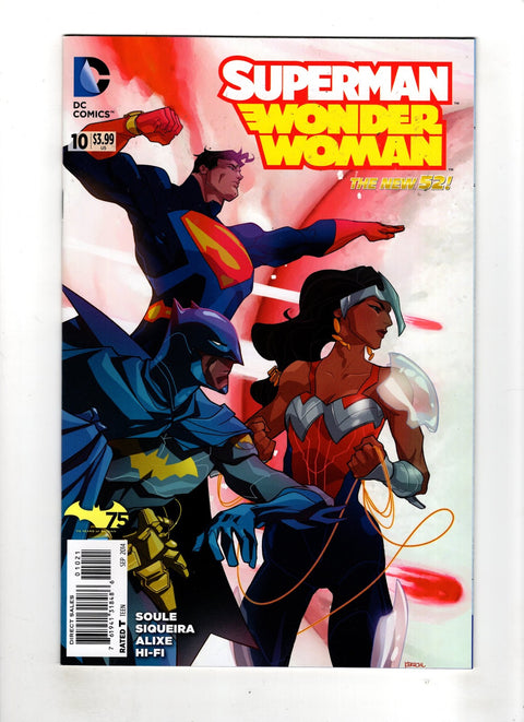 Superman / Wonder Woman #10 (Cvr B) (2014) Batman 75th Anniversary B Batman 75th Anniversary  Buy & Sell Comics Online Comic Shop Toronto Canada