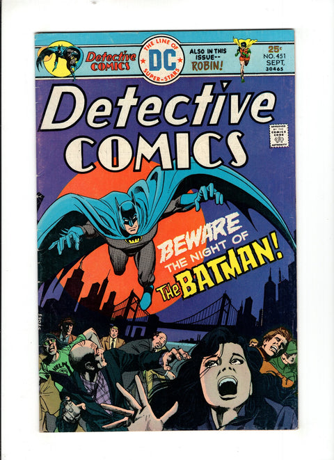 Detective Comics, Vol. 1 #451 (1975)      Buy & Sell Comics Online Comic Shop Toronto Canada