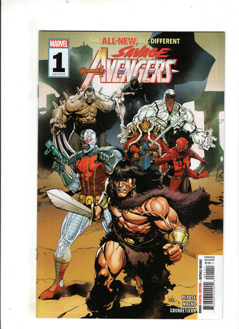 Savage Avengers, Vol. 2 #1 (Cvr A) (2022) Leinil Francis Yu  A Leinil Francis Yu  Buy & Sell Comics Online Comic Shop Toronto Canada