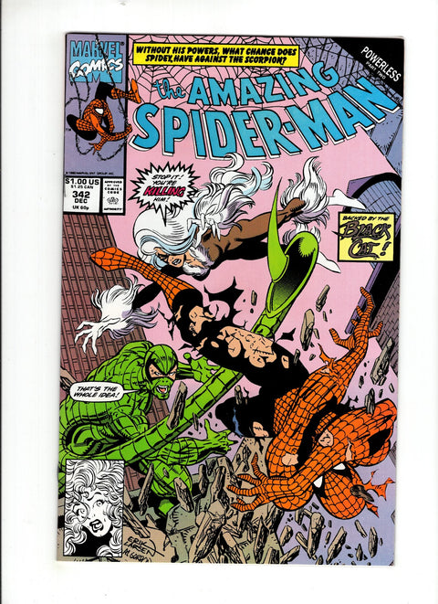 The Amazing Spider-Man, Vol. 1 #342 (1990)      Buy & Sell Comics Online Comic Shop Toronto Canada