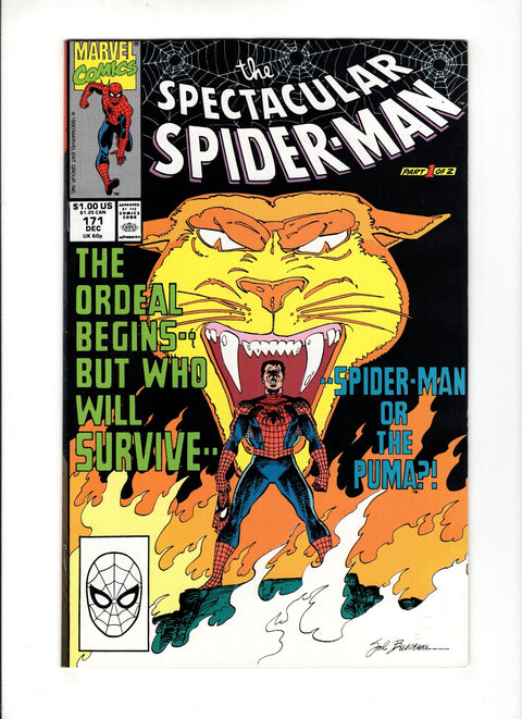 The Spectacular Spider-Man, Vol. 1 #171 (1990)      Buy & Sell Comics Online Comic Shop Toronto Canada