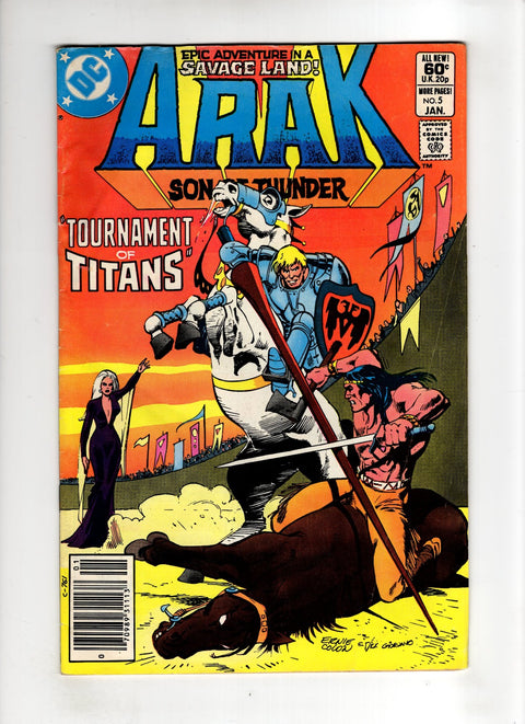 Arak #5 (1981) Newsstand Edition  Newsstand Edition  Buy & Sell Comics Online Comic Shop Toronto Canada