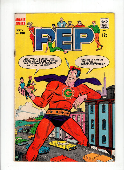 Pep Comics #198 (1966)      Buy & Sell Comics Online Comic Shop Toronto Canada