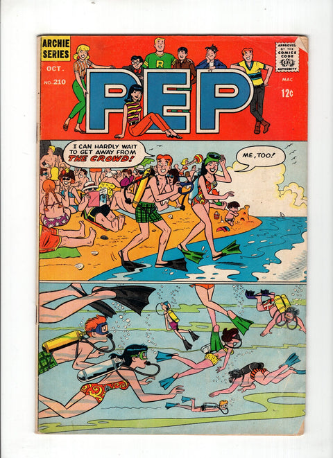 Pep Comics #210 (1967)      Buy & Sell Comics Online Comic Shop Toronto Canada