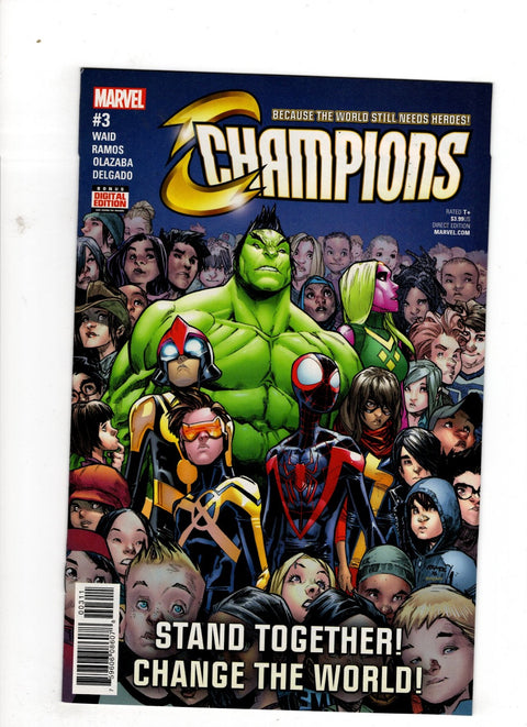 Champions, Vol. 2 (Marvel) #3 (Cvr A) (2016) Humberto Ramos  A Humberto Ramos  Buy & Sell Comics Online Comic Shop Toronto Canada