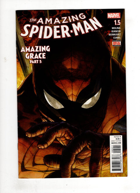 The Amazing Spider-Man, Vol. 4 #1.5 (Cvr A) (2016) Simone Bianchi  A Simone Bianchi  Buy & Sell Comics Online Comic Shop Toronto Canada