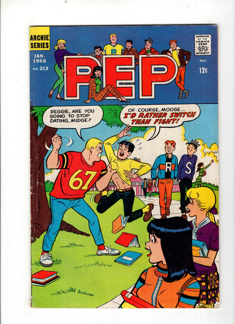 Pep Comics #213 (1968)      Buy & Sell Comics Online Comic Shop Toronto Canada