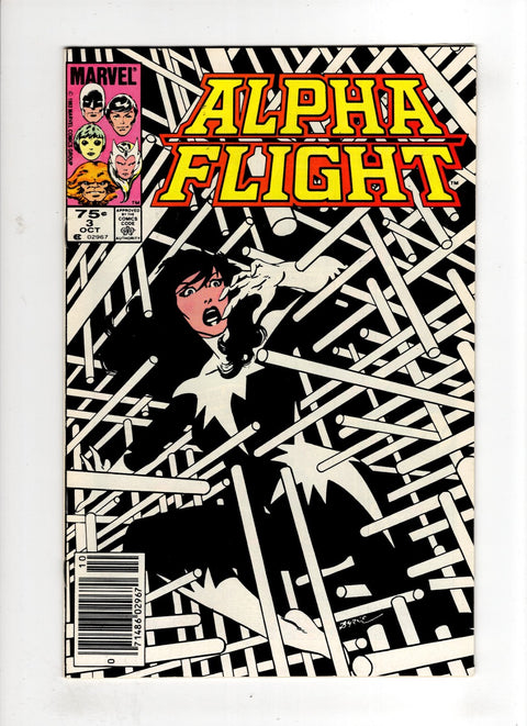 Alpha Flight, Vol. 1 #3 (1983) Canadian Price Variant   Canadian Price Variant  Buy & Sell Comics Online Comic Shop Toronto Canada