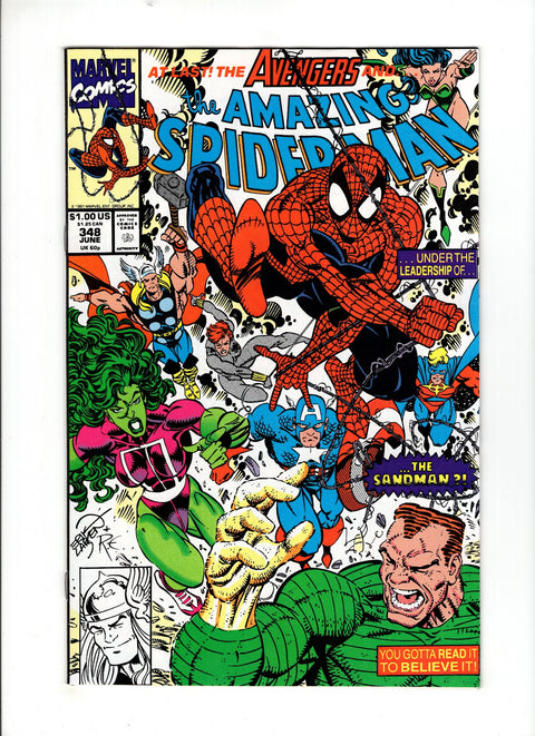 The Amazing Spider-Man, Vol. 1 #348 (1991)      Buy & Sell Comics Online Comic Shop Toronto Canada