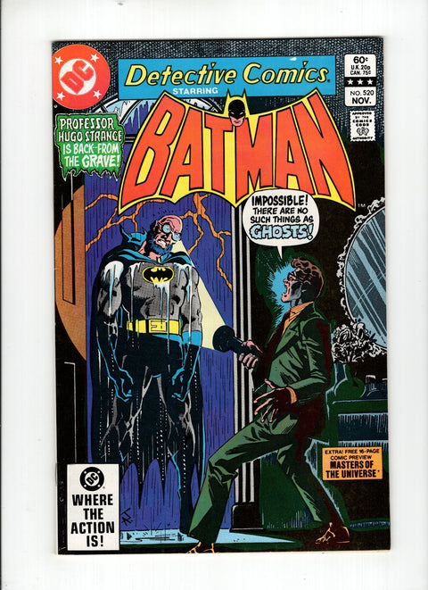 Detective Comics, Vol. 1 #520 (1982)      Buy & Sell Comics Online Comic Shop Toronto Canada