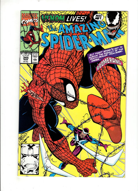 The Amazing Spider-Man, Vol. 1 #345 (1991)      Buy & Sell Comics Online Comic Shop Toronto Canada