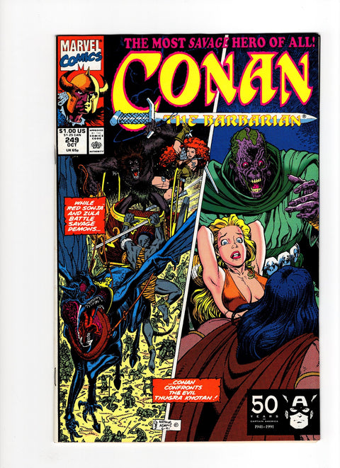 Conan the Barbarian, Vol. 1 #249 (1991)      Buy & Sell Comics Online Comic Shop Toronto Canada