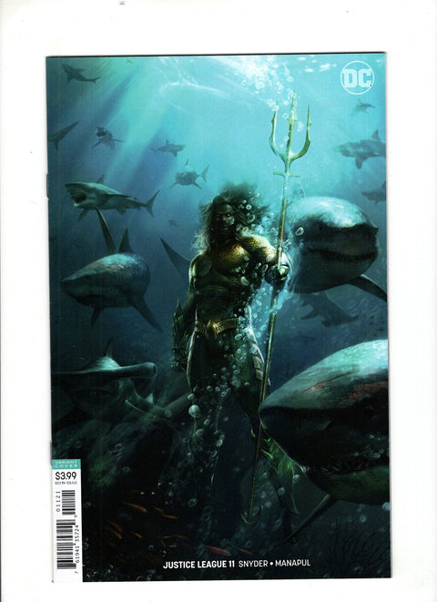 Justice League, Vol. 3 #11 (Cvr B) (2018) Francesco Mattina Aquaman Movie  B Francesco Mattina Aquaman Movie  Buy & Sell Comics Online Comic Shop Toronto Canada