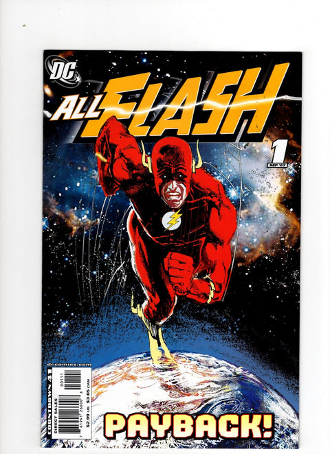 All Flash (2007) #1 (Cvr B) (2007) Bill Sienkiewicz Variant  B Bill Sienkiewicz Variant  Buy & Sell Comics Online Comic Shop Toronto Canada