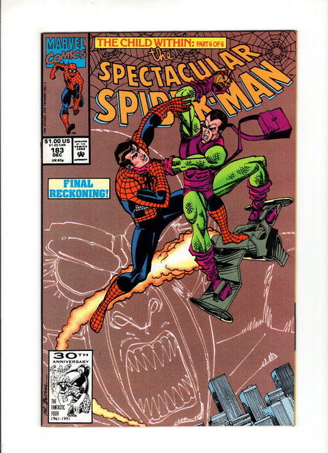 The Spectacular Spider-Man, Vol. 1 #183 (1991)      Buy & Sell Comics Online Comic Shop Toronto Canada