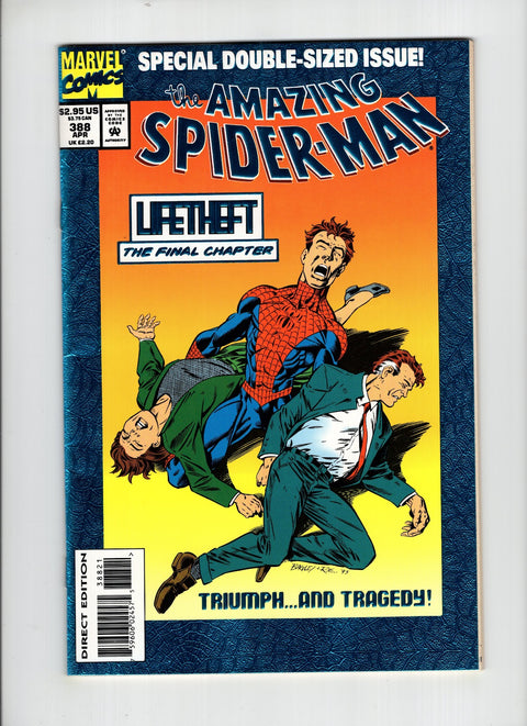 The Amazing Spider-Man, Vol. 1 #388 (1994) Origin of Eddie Brock   Origin of Eddie Brock  Buy & Sell Comics Online Comic Shop Toronto Canada