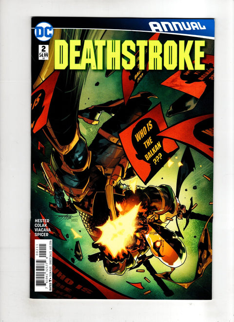 Deathstroke, Vol. 3 Annual #2 (2016)     Buy & Sell Comics Online Comic Shop Toronto Canada