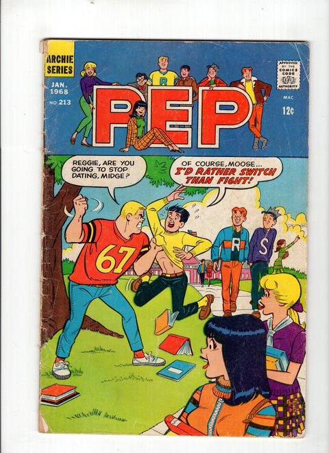 Pep Comics #213 (1968)      Buy & Sell Comics Online Comic Shop Toronto Canada