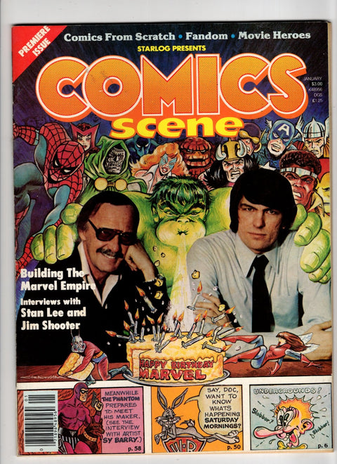 Comics Scene, Vol. 1 #1 (1981)      Buy & Sell Comics Online Comic Shop Toronto Canada