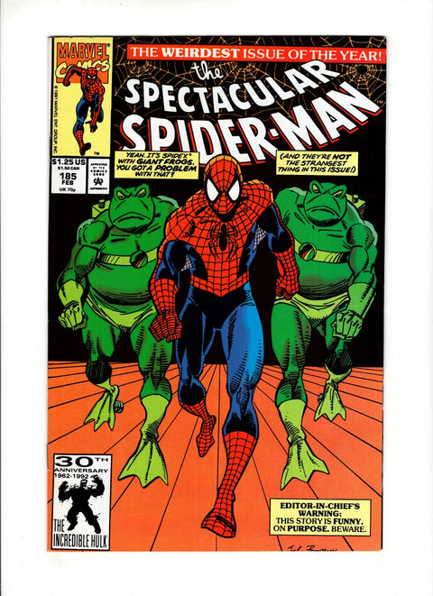 The Spectacular Spider-Man, Vol. 1 #185 (1992)      Buy & Sell Comics Online Comic Shop Toronto Canada