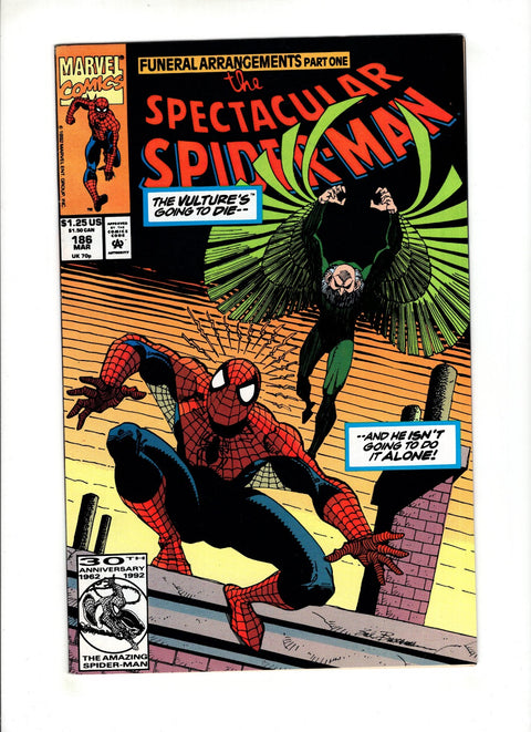 The Spectacular Spider-Man, Vol. 1 #186 (1992)      Buy & Sell Comics Online Comic Shop Toronto Canada