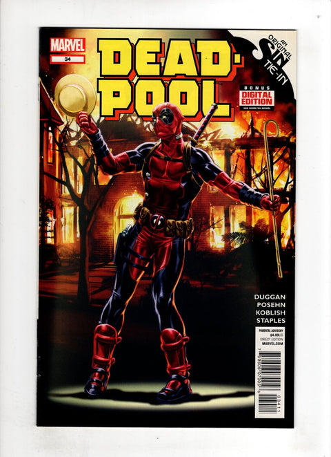 Deadpool, Vol. 4 #34 (Cvr A) (2014) Mark Brooks A Mark Brooks  Buy & Sell Comics Online Comic Shop Toronto Canada