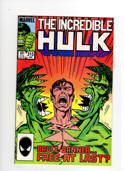 The Incredible Hulk, Vol. 1 #315 (1985)      Buy & Sell Comics Online Comic Shop Toronto Canada