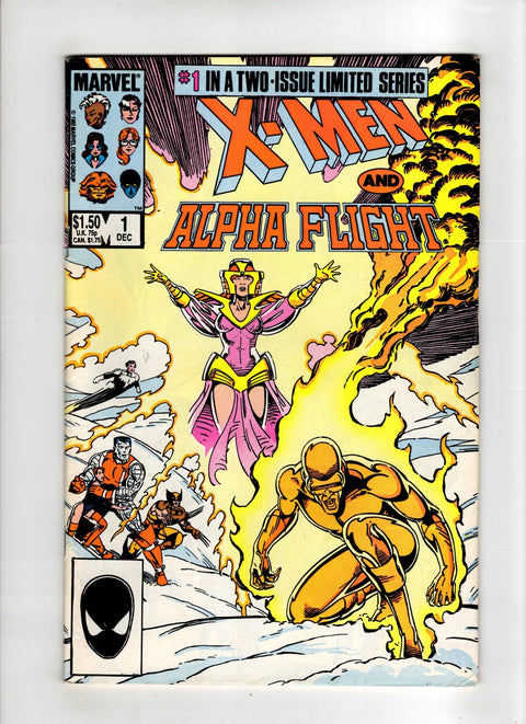 X-Men / Alpha Flight, Vol. 1 #1 (1985)     Buy & Sell Comics Online Comic Shop Toronto Canada