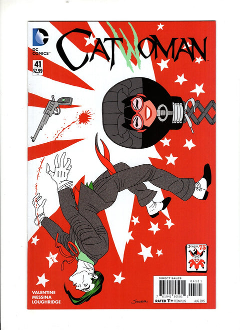 Catwoman, Vol. 4 #41 (Cvr B) (2015) Joker 75th Anniversary  B Joker 75th Anniversary  Buy & Sell Comics Online Comic Shop Toronto Canada