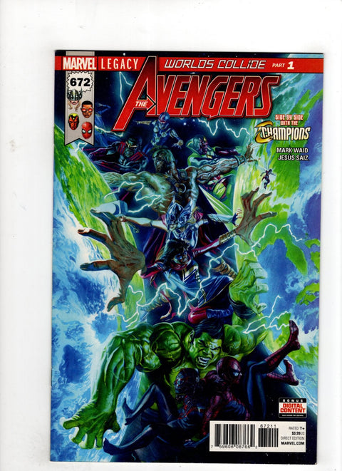 Avengers, Vol. 7 #672 (Cvr A) (2017) Alex Ross  A Alex Ross  Buy & Sell Comics Online Comic Shop Toronto Canada