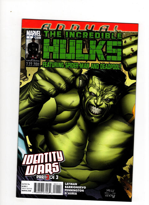 Incredible Hulks Annual #1 (2011)      Buy & Sell Comics Online Comic Shop Toronto Canada