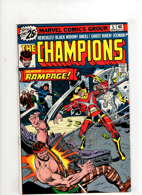 Champions, Vol. 1 (Marvel) #5 (Cvr A) (1976)   A   Buy & Sell Comics Online Comic Shop Toronto Canada