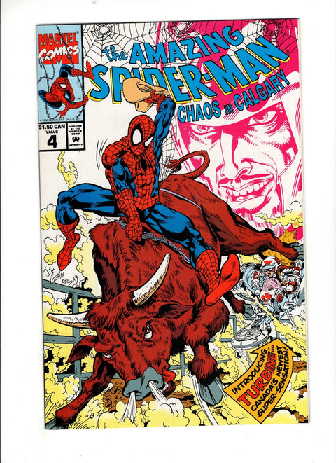 The Amazing Spider-Man: Chaos in Calgary #4 (1992) CPV   CPV  Buy & Sell Comics Online Comic Shop Toronto Canada