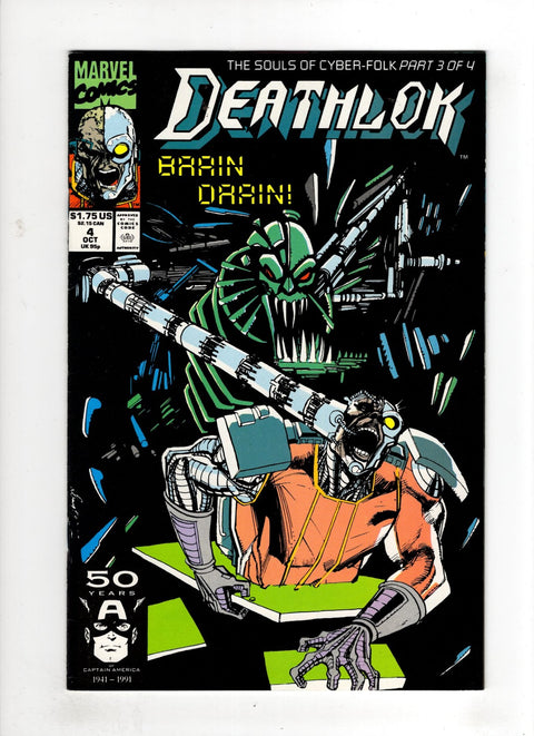 Deathlok, Vol. 2 #4 (1991)      Buy & Sell Comics Online Comic Shop Toronto Canada