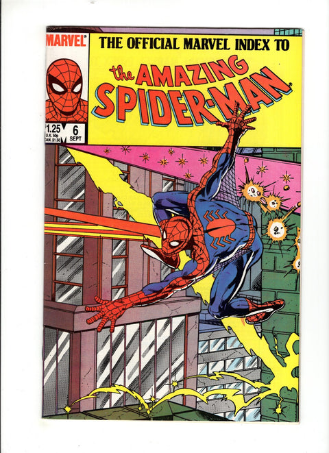 The Official Marvel Index To The Amazing Spider-Man #6 (1985)      Buy & Sell Comics Online Comic Shop Toronto Canada