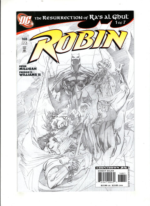 Robin, Vol. 2 #168 (Cvr D) (2007) Variant Sketch  D Variant Sketch  Buy & Sell Comics Online Comic Shop Toronto Canada