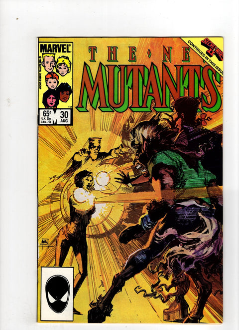New Mutants, Vol. 1 #30 (1985)      Buy & Sell Comics Online Comic Shop Toronto Canada