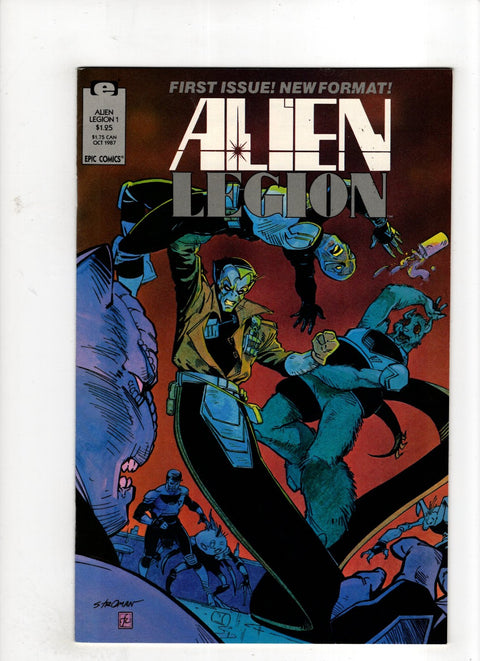 Alien Legion, Vol. 2 #1 (1987)      Buy & Sell Comics Online Comic Shop Toronto Canada