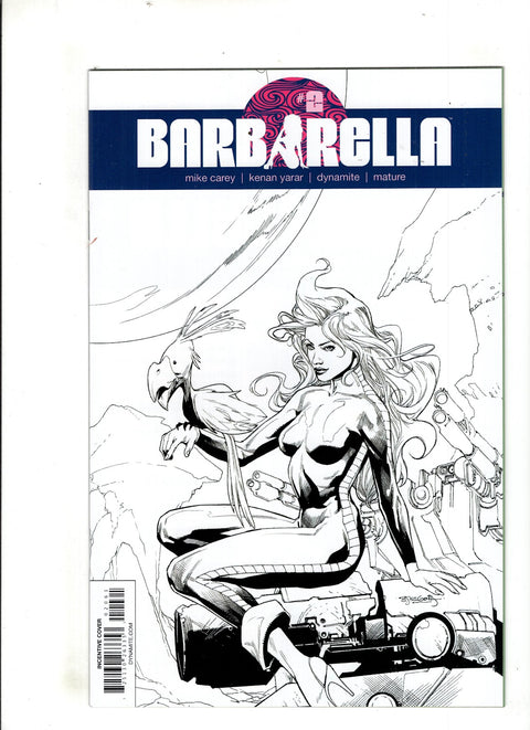 Barbarella, Vol. 1 #2 (Cvr F) (2018) Stephen Segovia 1:10 Retailer Incentive B&W Variant  F Stephen Segovia 1:10 Retailer Incentive B&W Variant  Buy & Sell Comics Online Comic Shop Toronto Canada