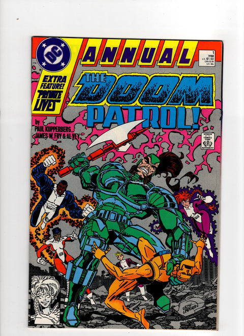 Doom Patrol, Vol. 2 Annual #1 (1988)      Buy & Sell Comics Online Comic Shop Toronto Canada