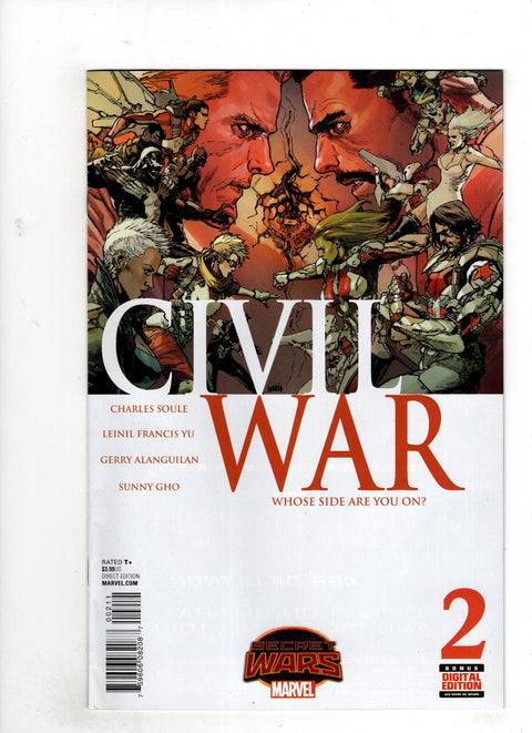 Civil War, Vol. 2 #2 (Cvr A) (2015) Leinil Francis Yu  A Leinil Francis Yu  Buy & Sell Comics Online Comic Shop Toronto Canada