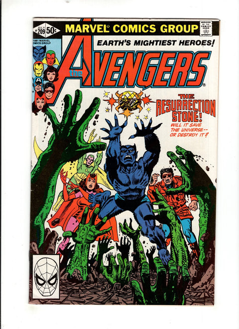 The Avengers, Vol. 1 #209 (1981)      Buy & Sell Comics Online Comic Shop Toronto Canada