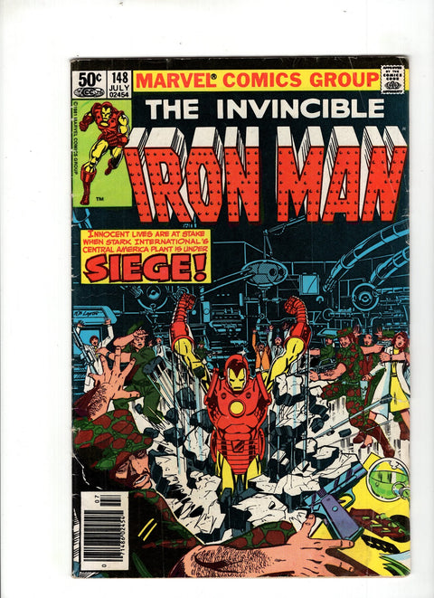 Iron Man, Vol. 1 #148 (1981) Newsstand Edition   Newsstand Edition  Buy & Sell Comics Online Comic Shop Toronto Canada