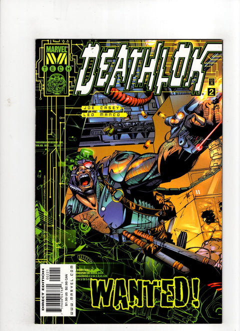 Deathlok, Vol. 3 #2 (Cvr B) (1999) Walter Mcdaniel Variant  B Walter Mcdaniel Variant  Buy & Sell Comics Online Comic Shop Toronto Canada