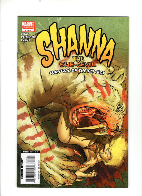 Shanna, The She-Devil: Survival of the Fittest #4 (2007)      Buy & Sell Comics Online Comic Shop Toronto Canada